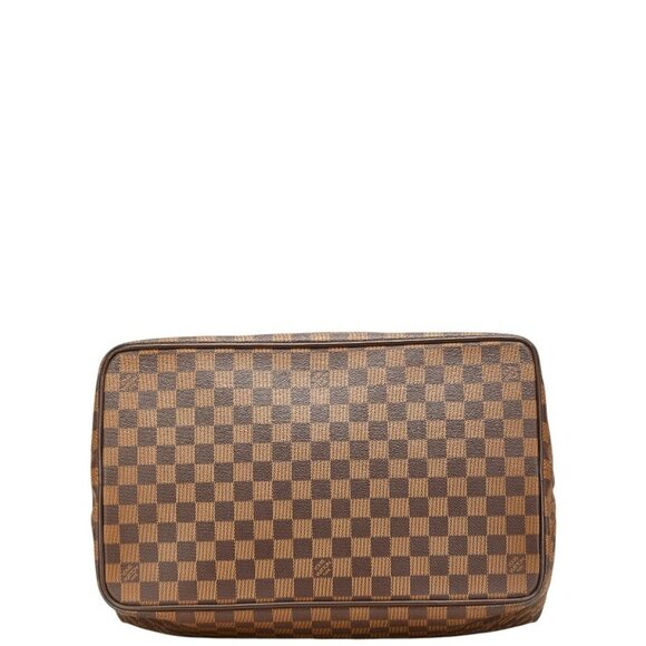 LOUIS VUITTON Brown Damier Leather Boston Bag - Picture 3 of 12